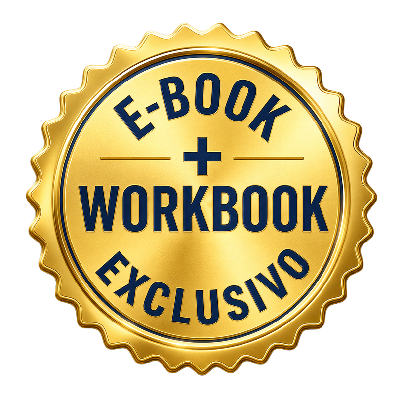 Selo E-book + Workbook Exclusivo